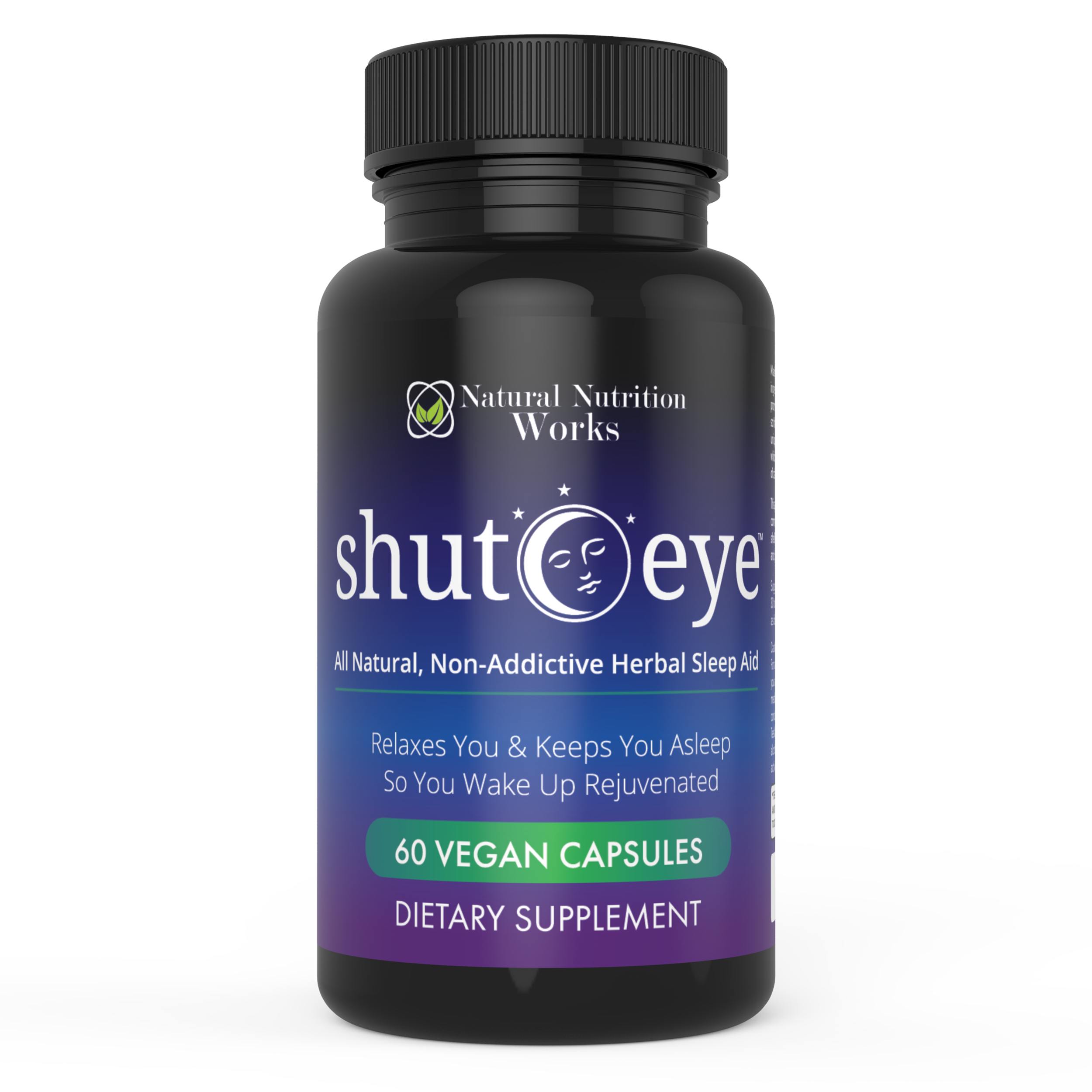 Shut Eye supplement bottle